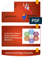 Aksi Nyata Sosialisasi Pelajar Pancasila