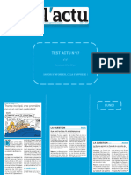 Test Actu N°17 - 4e-3e