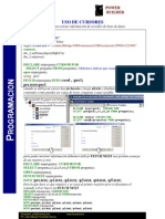 Powerbuilder-Uso de Cursores