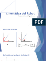 Cinemática Directa (Robot Cilindrico)