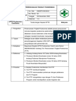 Sop Perencanaan Tingkat Puskesmas