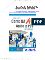 Complete Comptia A Guide To Pcs 6th Edition Schmidt Test Bank