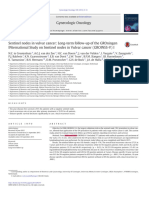 Long-Term Follow-Up of The GROningen INternational Study On Sentinel Nodes in Vulvar Cancer (GROINSS-V) I