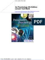 Personality Psychology 6th Edition Larsen Test Bank