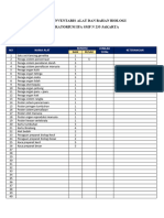 Daftar Inventasi Alat Dan Bahan IPA Biologi