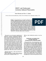 1. ERCP- and endoscopic sphincterotomy-induced pancreatitis