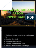 Fire Technology and Arson Investigation