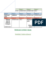 Calendario de Actividades