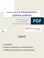 Celia Fernandez El Derecho A La Alimentacion Iniciativas y Politicas Publicas Favorecedoras Curso Soberania Alimentaria