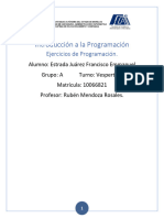 EjerciciosdeProgramacion FranciscoEstrada