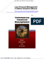 Contemporary Financial Management Moyer 12th Edition Solutions Manual