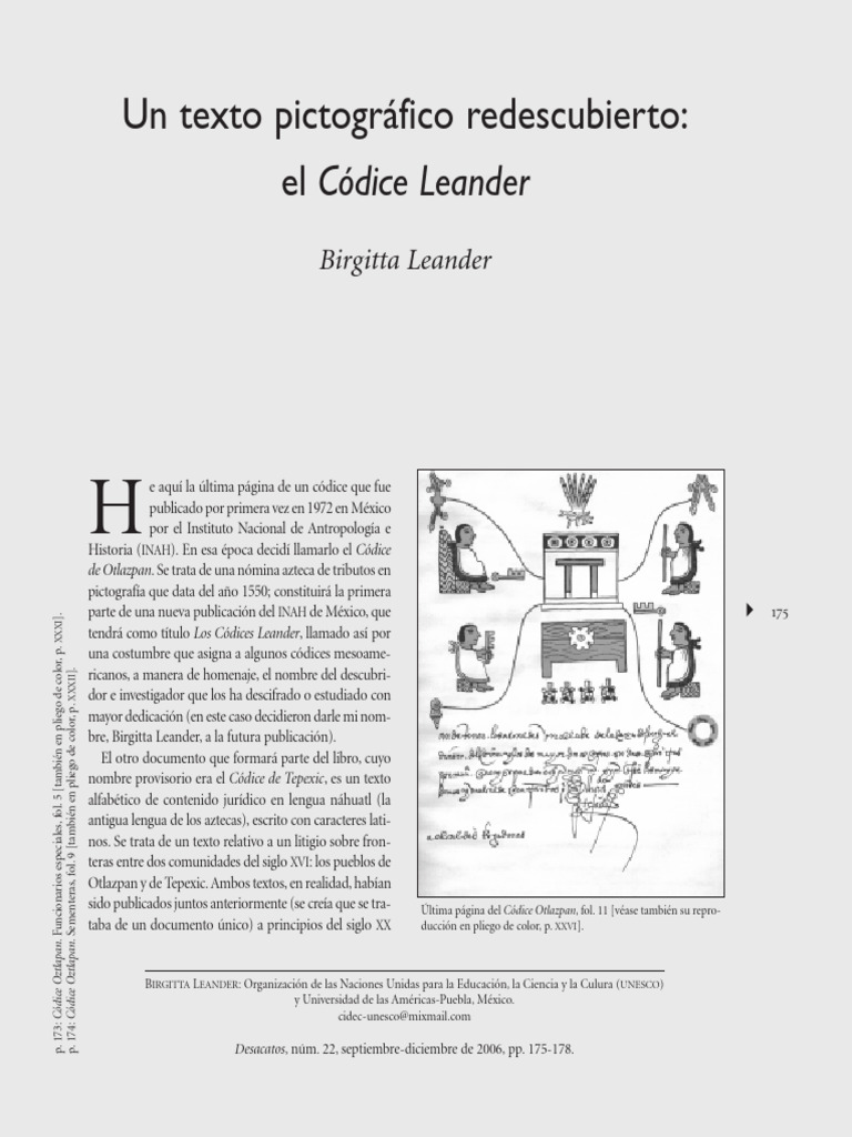 Códice Otlazpan | PDF | México | Traducciones
