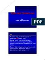 Ilmu Dan Teknologi