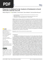 Method For The Analysis of Sentiments in Social Networks With The Use of R