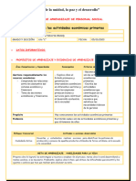 SESION PERSONAL SOCIAL ACTIVIDADES ECONOMICAS PRIMARIAS - Por Terminar