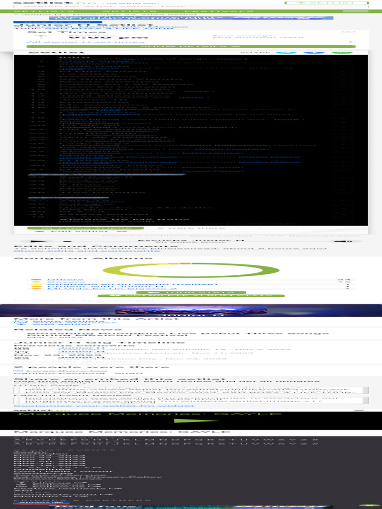 Junior H Concert Setlist at Foro Sol, Mexico City On November 23, 2023