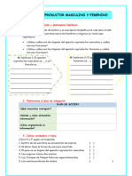 Actividad de Aprendizaje Cyt Jueves 09 de Noviembre Que Diferencia Entre Los Niños y Las Niñas