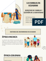 Presentación Roles e Importancia de La Familia en La Educación Inclusiva Moderno