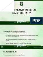 Medical Gas and Oxygen Therapy