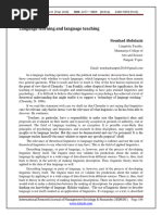 Language Learning and Language Teaching