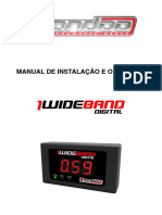 Sonda Wideband Manual Pandoo