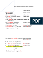 Tenses - Review