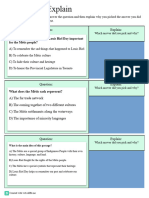 Louis Reil Day Worksheet