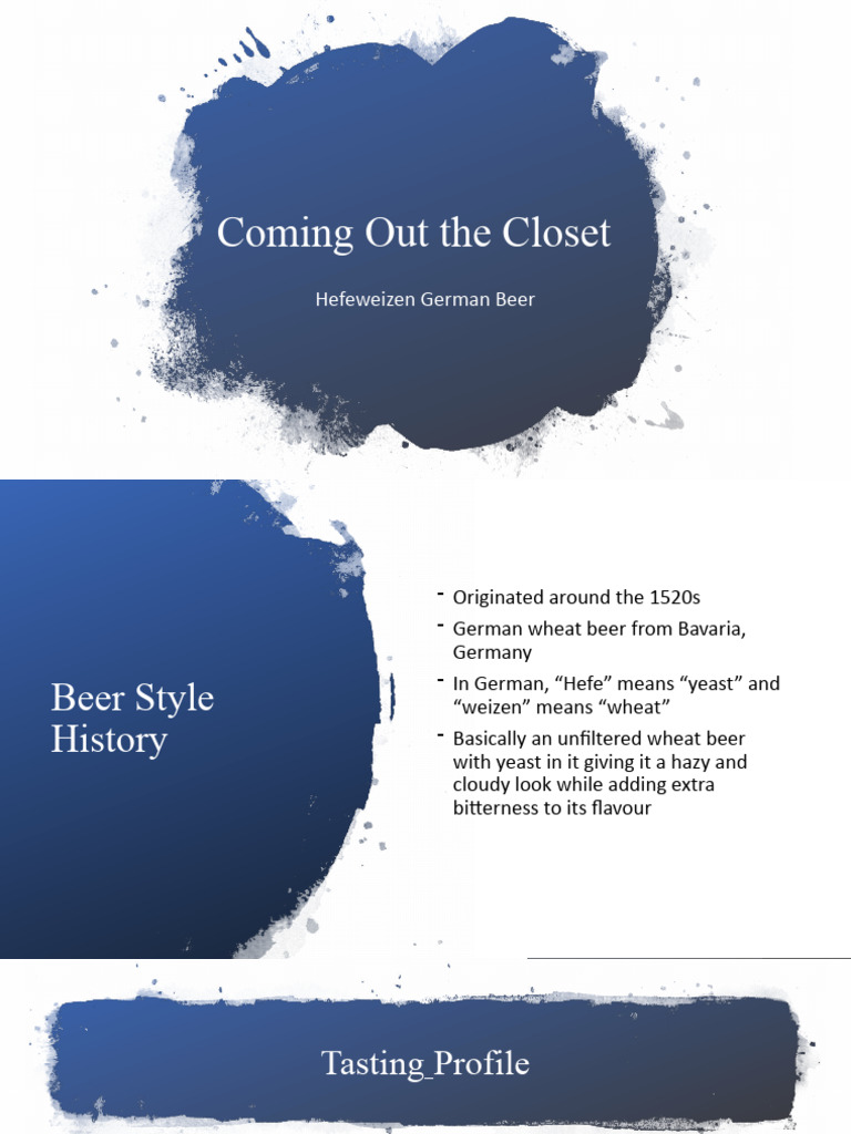 Beer Presentation PDF Beer Brewing