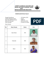 Daftar Pemain Futsal DPKD FC Korpri 2023