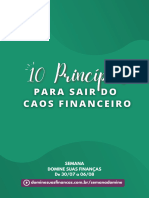 10 Principios para Sair Do Caos Financeiro - Julho 2023