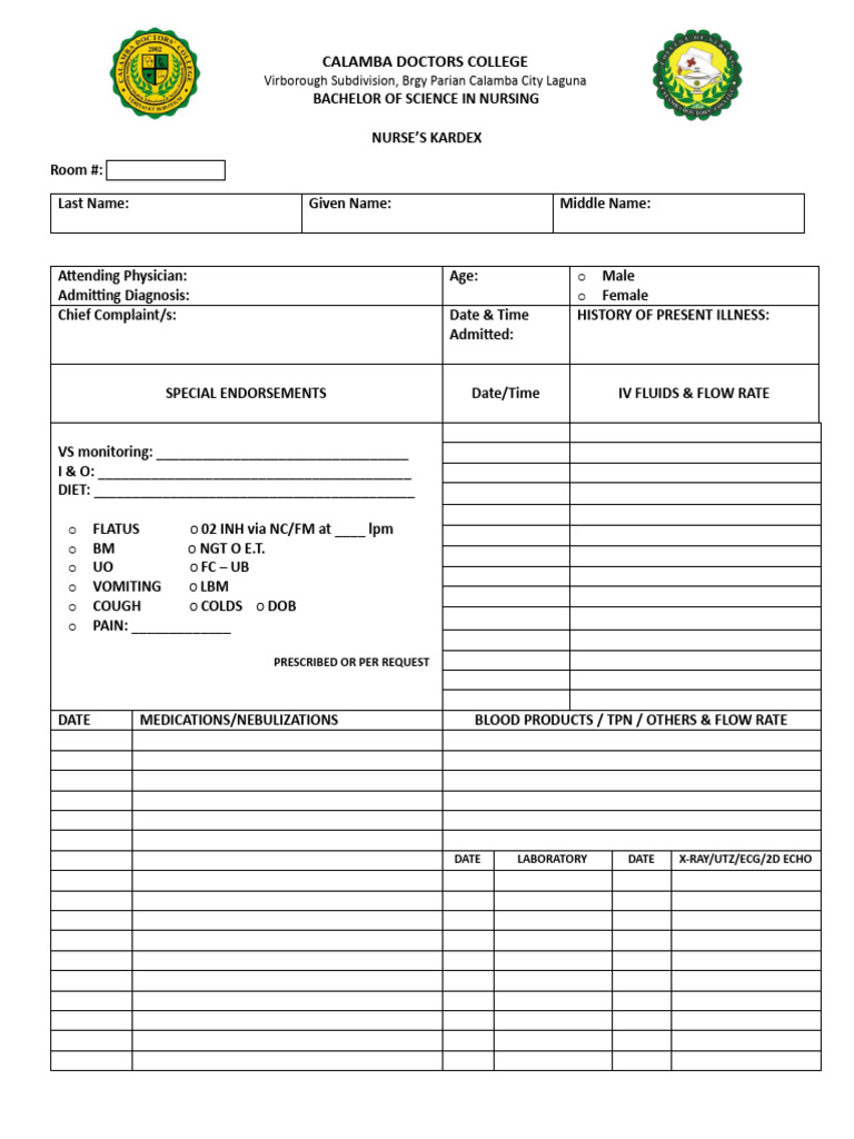 Kardex Vac Template | PDF