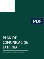 Plan de Comunicación Externa