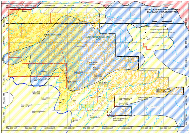 Peta Formasi Kontur Sungai Pt Arg Pdf