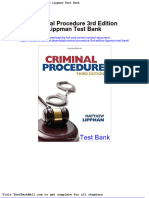 Criminal Procedure 3rd Edition Lippman Test Bank