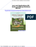 Price Theory and Applications 9th Edition Steven Landsburg Solutions Manual