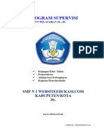 Program Supervisi Kasek