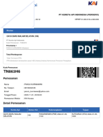 Payment Detail Perjalanan