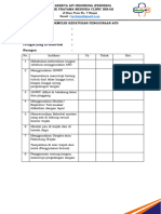 Formulir Kepatuhan Penggunaan APD