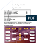 Quarter Final Futsal