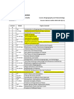 Course File - Biogeography