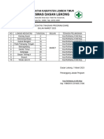 Jadwal Kegiatan Tahunan