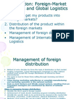 Marketing Through Distributors in Foreign Markets