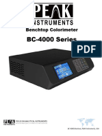 BC4000 Series Benchtop Colorimeter