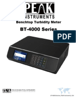 BT4000 Series Benchtop Turbidity Meter
