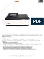 Brosur Spectrophotometer Peak Instruments