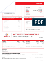 Airtel Postpaid Bill