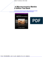 Principles of Microeconomics Mankiw 7th Edition Test Bank