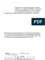 Relief Displacement Numericals