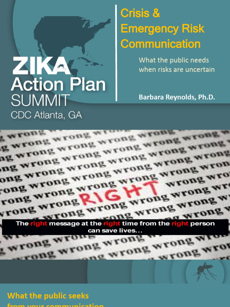 Crisis And Emergency Risk Communication Pdf Risk Leadership