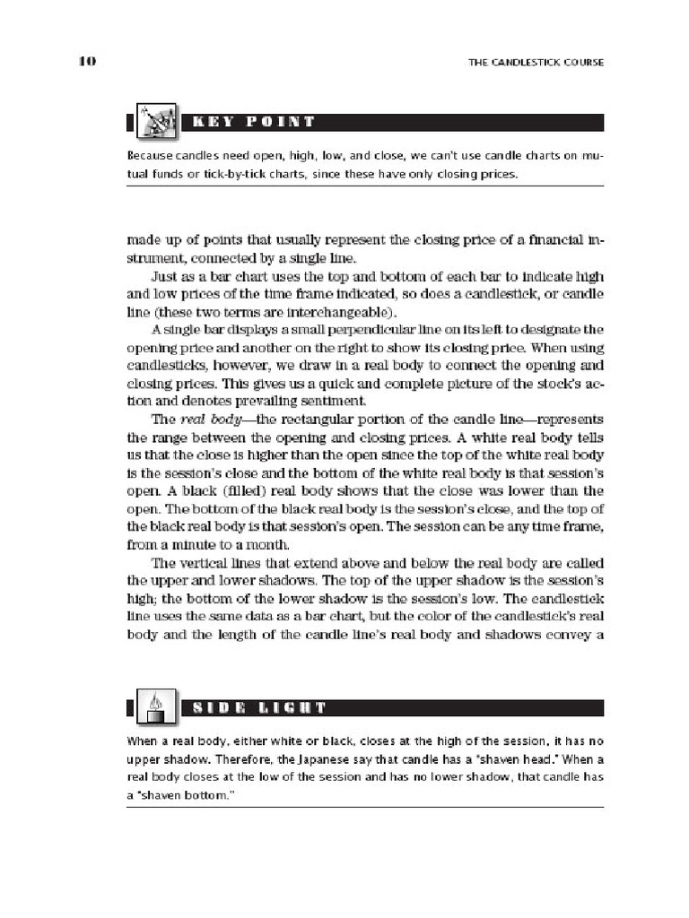 The Candlestick Course Steve Nison - Part22 | PDF